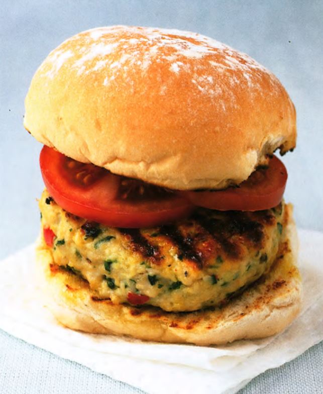 Куриные гамбургеры со жгучим перцем