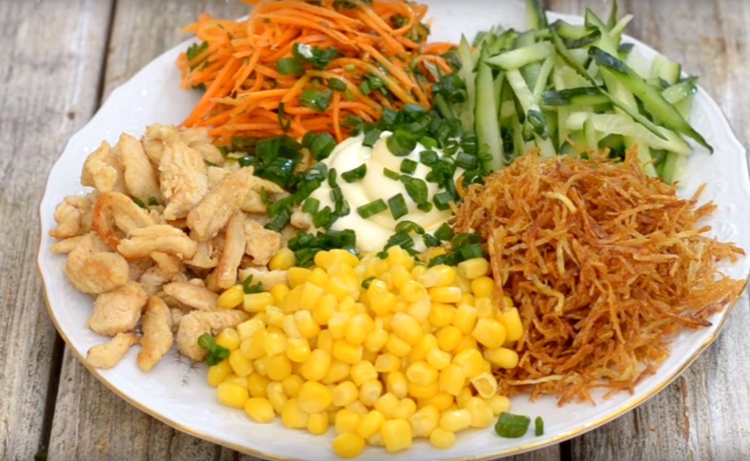 Салат «Эдельвейс»