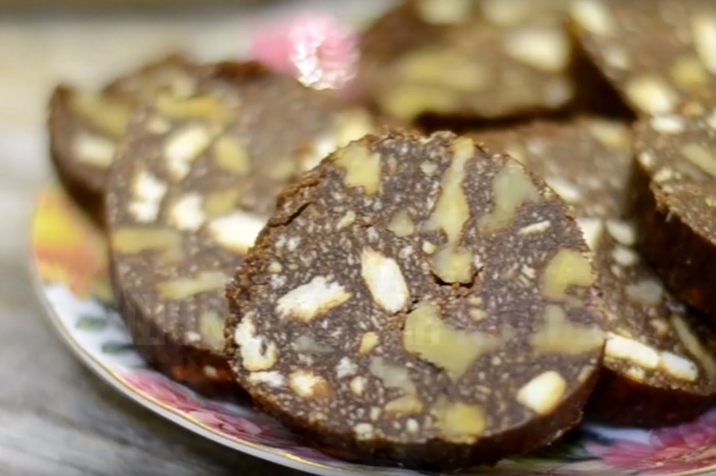 Шоколадная колбаса