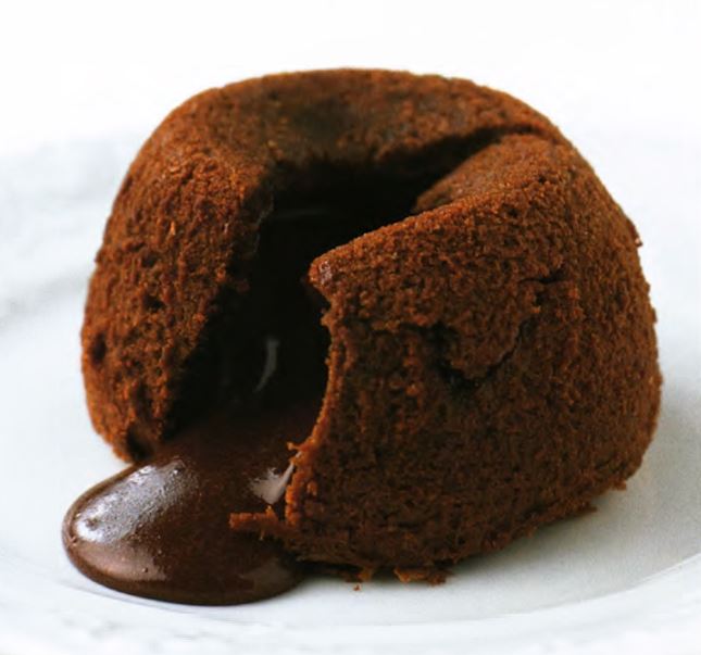 Шоколадные пудинги с тающей серединой