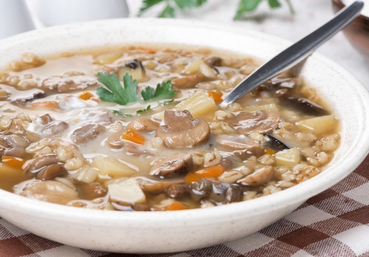 Суп грибной 