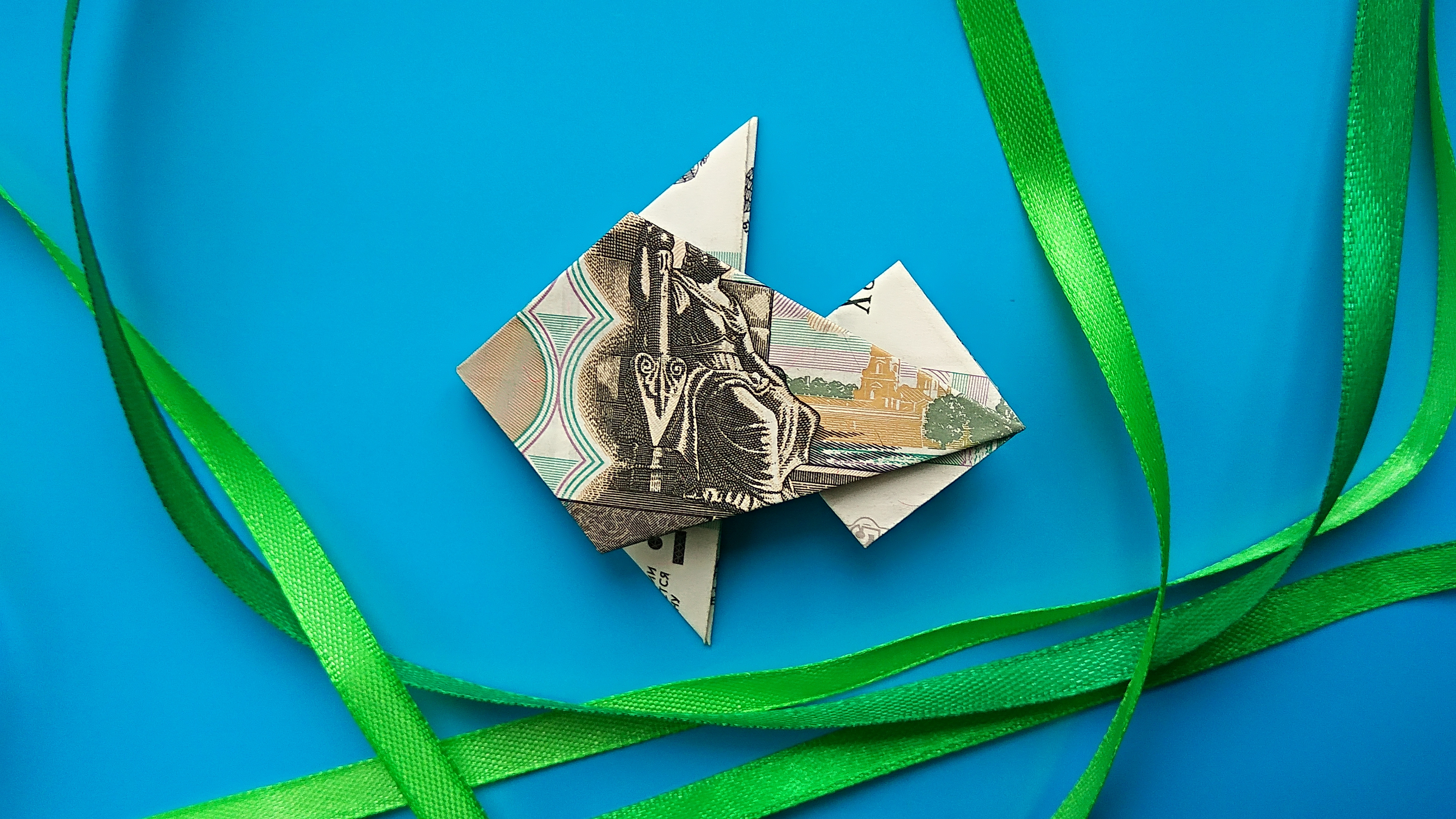 Рыбка манигами