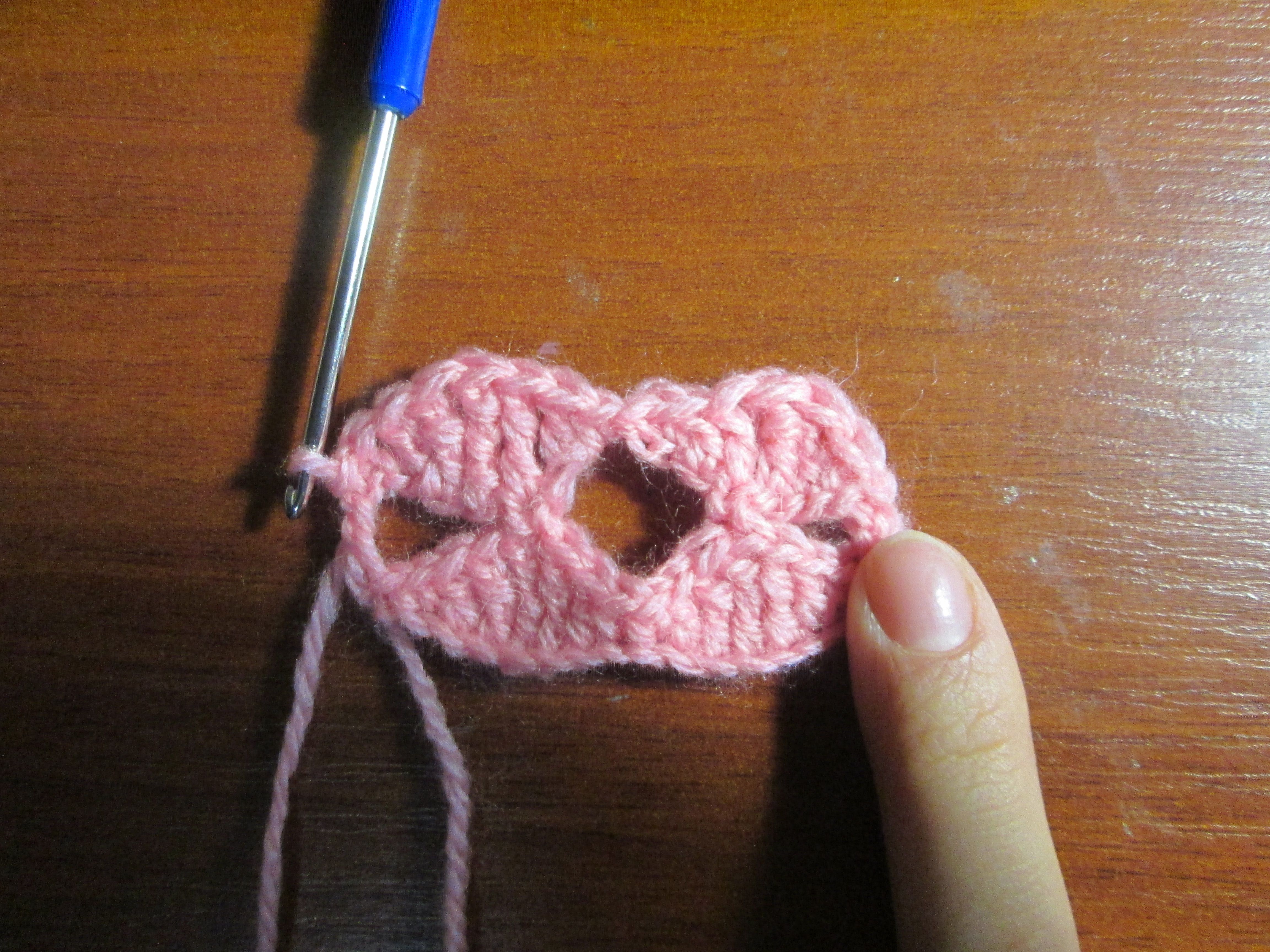 Узор крючком для начинающих